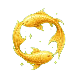 Pisces zodiac symbol
